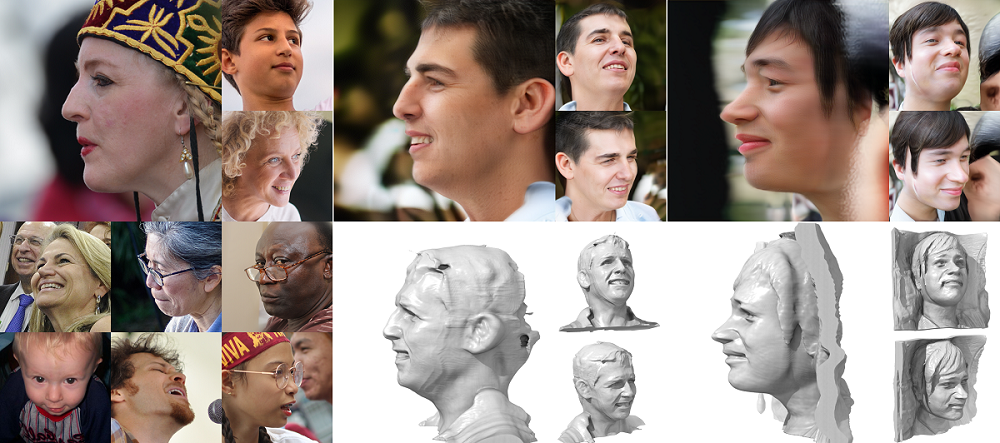 LPFF: A Portrait Dataset for Face Generators Across Large Poses