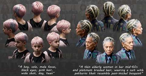 Portrait3D: Text-Guided High-Quality 3D Portrait Generation Using Pyramid Representation and GANs Prior — research thumbnail