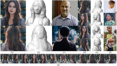 3DPortraitGAN: Learning Canonical Full-Head 3D GANs from a Single-View Portrait Dataset with Diverse Body Poses — research thumbnail